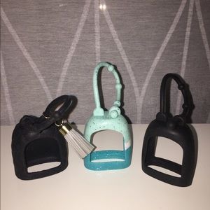 Bath and Body Works Hand sanitizer holders!